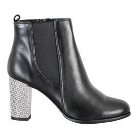 Evento Klasične kožne čizme crna