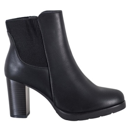 J. Star Elegantne čizme s visokim potpeticama crna