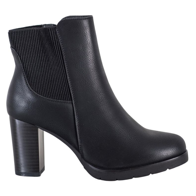 J. Star Elegantne čizme s visokim potpeticama crno