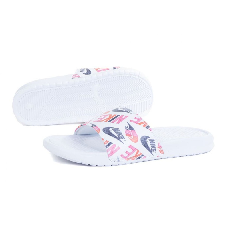 Tobogani Nike Benassi Jdi Print W 618919-119 bijela