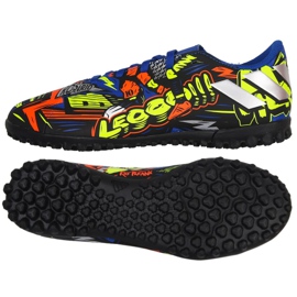 Adidas Nemeziz Messi 19.4 Tf Jr EH0602 kopačke mornarsko plava, višebojna višebojan