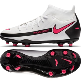 Nike Jr Phantom Gt Club Df FG / MG Jr CW6727-160 nogometne cipele višebojan bijela