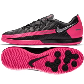 Nogometne cipele Nike Phantom Gt Academy Ic M CK8467-006 crna šaren