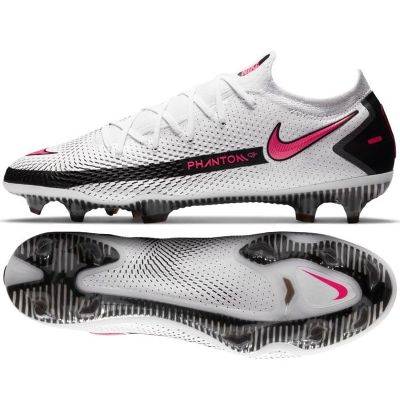 Nike Phantom Gt Elite Fg M CK8439-160 nogometne cipele raznobojna bijela