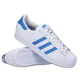 Adidas cipele Superstar W S75929 bijela plava