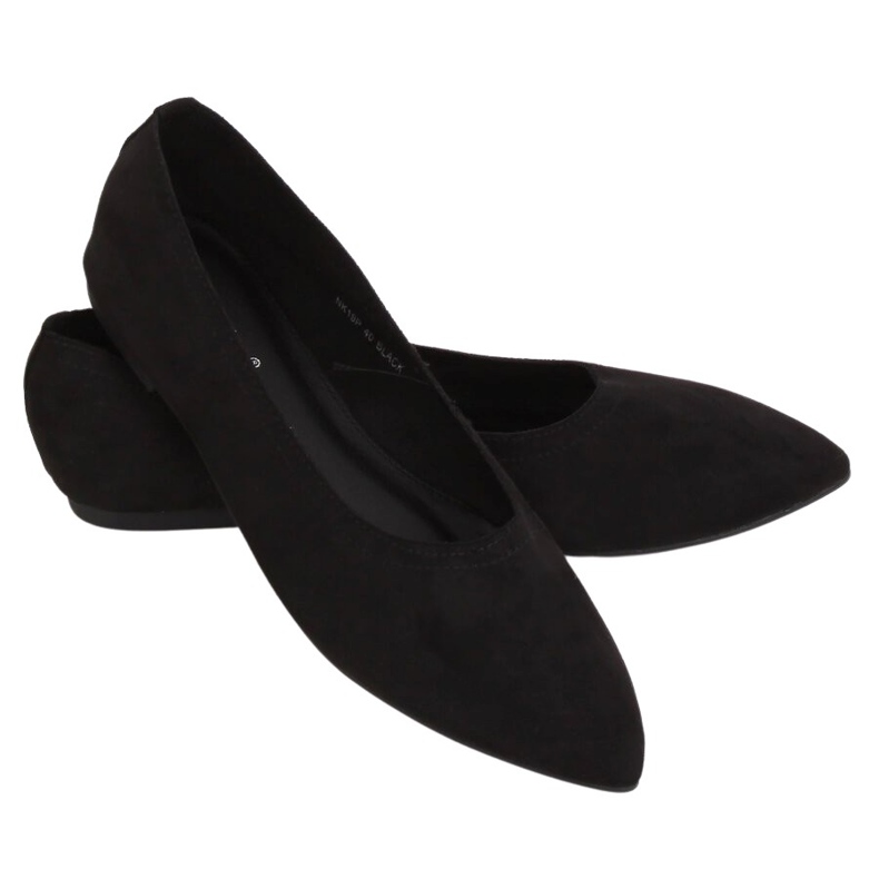 Crne ženske balerinke NK19P Black Ii Kvaliteta crno