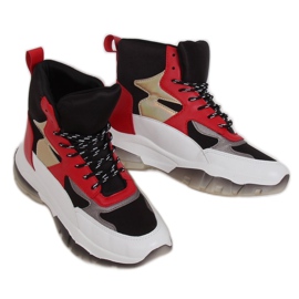 Visoke tenisice 2000-C05 Crne višebojan