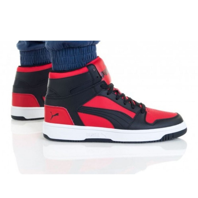 Puma Redound Layup Sl M 369573 12 crno crvena