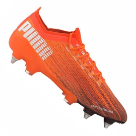 Kopačke Puma Ultra 1.1 Mx Sg M 106076-01 višebojan narančaste i crvene
