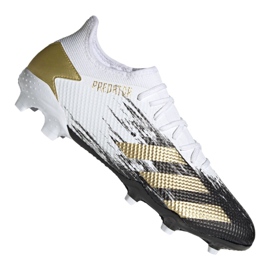 Adidas Predator 20.3 L Fg M FW9197 kopačke bijelo, zlatno bijela