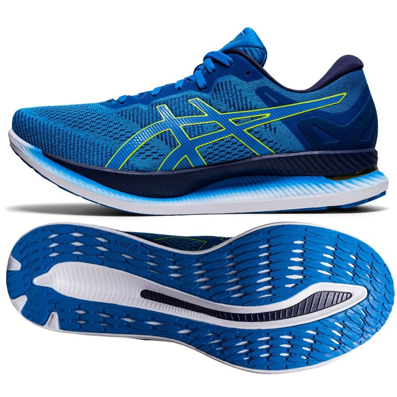 Asics GlideRide M 1011A817-401 tenisice za trčanje plava