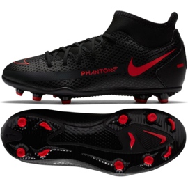 Nike Phantom Gt Club Df FG / MG Jr CW6727-060 nogometne cipele višebojan crna