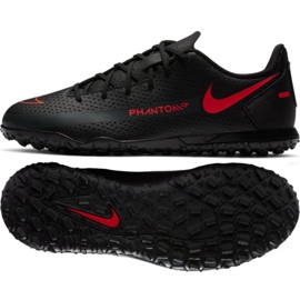 Nike Phantom Gt Club Tf Jr CK8483-060 nogometne cipele višebojan crna