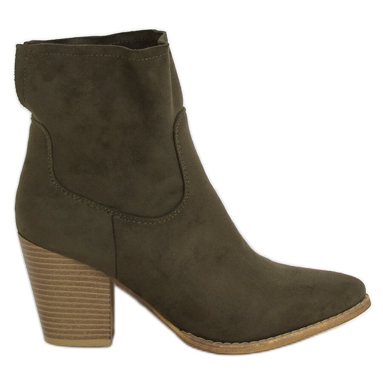 Zelene čizme s visokim potpeticama M398 Zelene zelena