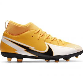 Nike Mercurial Superfly 7 Club FG / MG Jr AT8150 801 nogometne cipele žuta boja žutila