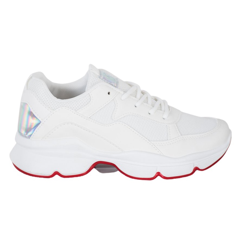 SHELOVET Udobne bijele tenisice bijela