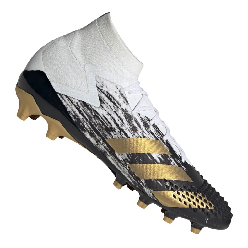 Adidas Predator 20.1 Ag M FW9185 kopačke crna, bijela, crna, zlatna bijela