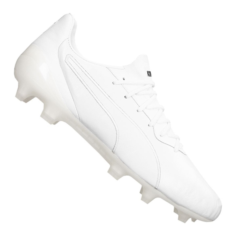 Nogometne cipele Puma King Platinum Fg / Ag M 105606-03 raznobojna bijela