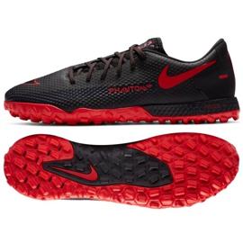 Nike React Phantom Gt Pro Tf M CK8468-060 nogometna cipela višebojan crna