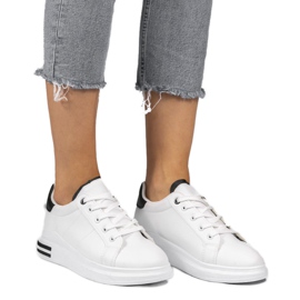 LG20 bijele klasične tenisice bijela crna