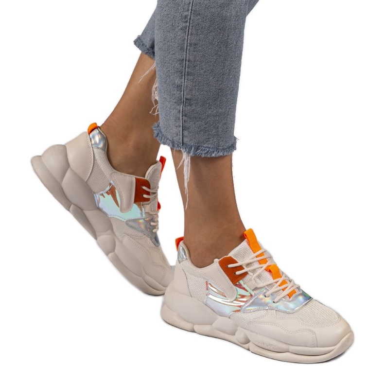 A88-65 bež sportske cipele smeđa