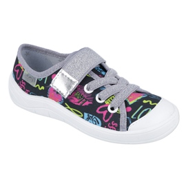 Befado dječje cipele 251Q137 crna siva višebojan