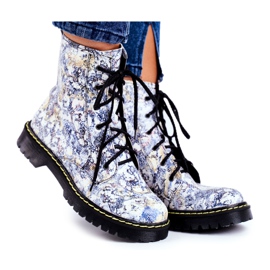 Ženske čizme Glany Workers Maciejka Višebojna 01609-39 / 00-6 višebojan