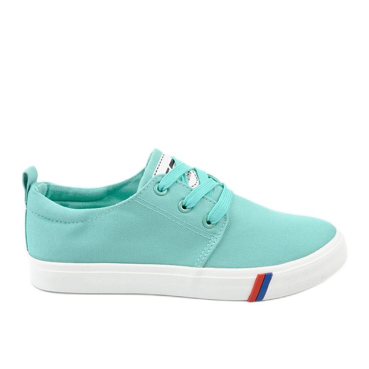 Zelene klasične ženske tenisice T-1743 zelena