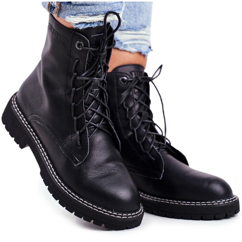 Ženske čizme Big Star Black GG274596 crno