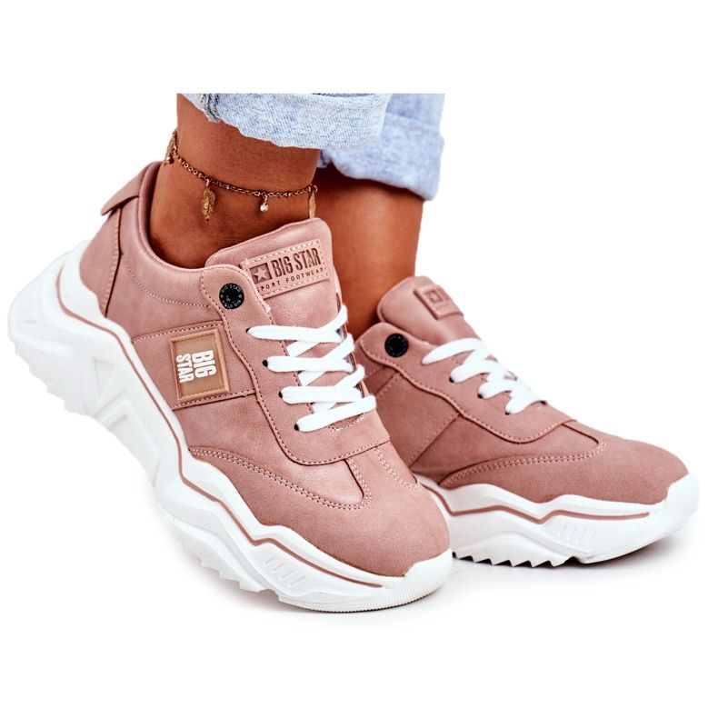 Ženske sportske cipele Big Star Pink GG274210 ružičasta