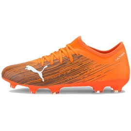 Kopačke Puma Ultra 3.1 Fg Ag M 106086 01 višebojan narančaste i crvene