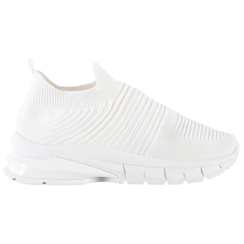 SHELOVET Tekstilne tenisice na klizanje bijela