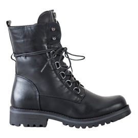 Queentina Visoki crni radnici crna