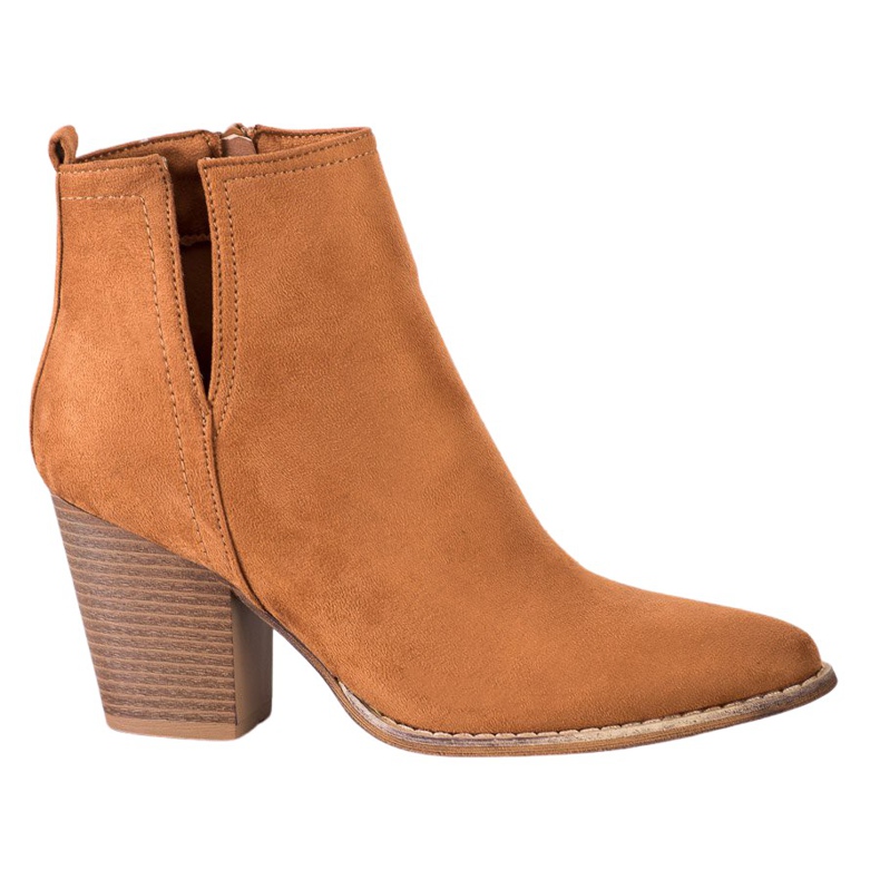 Erynn Čizme od antilopa s krojem smeđa