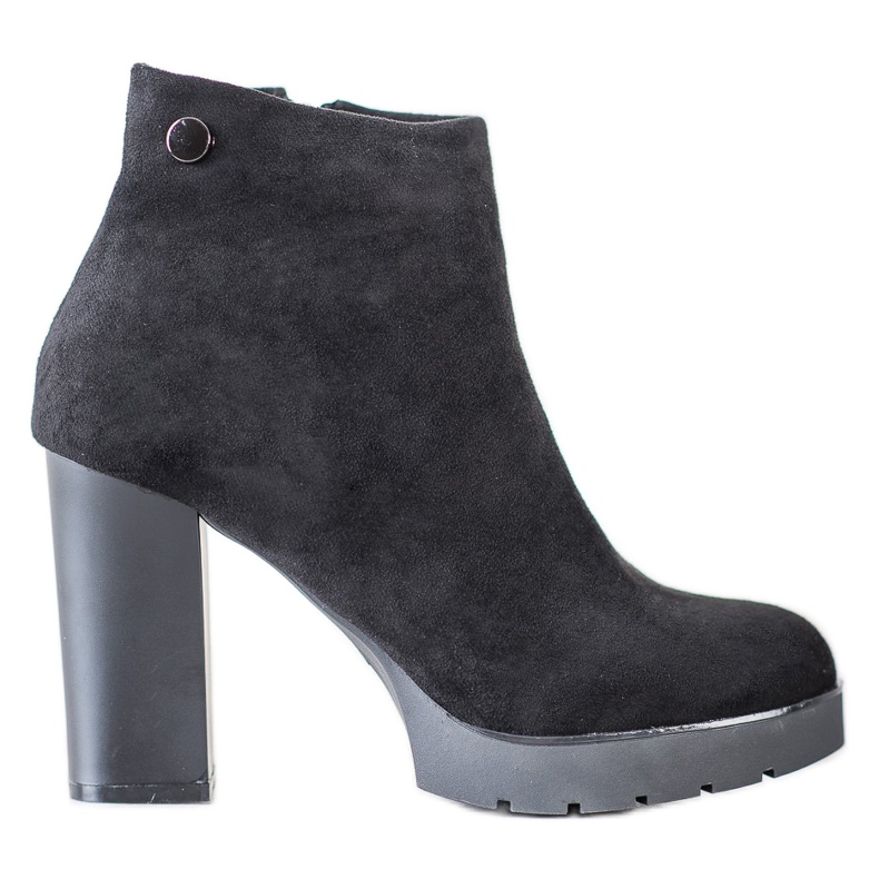 Goodin Čizme s mat petom crno