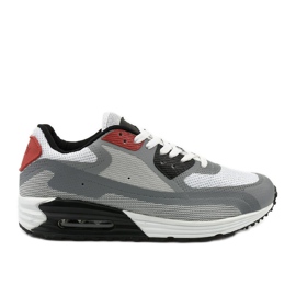 Siva muška sportska obuća 1503 crvena