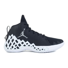 Košarkaške cipele Nike Jumpman Diamond Mid M CI1204-001 bijelo, bijelo, crno crna