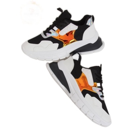 Crno -bijele sportske cipele BH003 Crna bijela