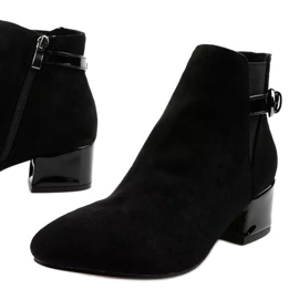 Crne čizme s malim postovom od Brizarisa crno