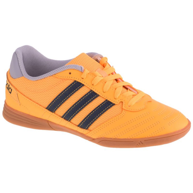 Unutarnje cipele adidas Super Sala In Jr FX6759 raznobojna žuta boja