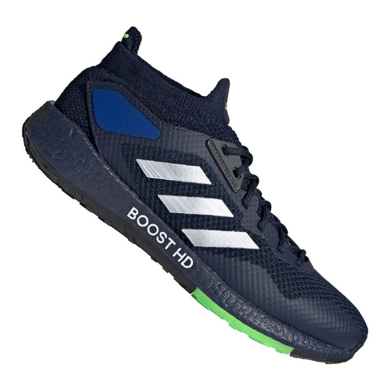 Patike za trčanje adidas PulseBoost Hd M EG9967 mornarsko plava zelena