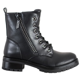 SHELOVET Radnici s kubnim cirkonijem crna