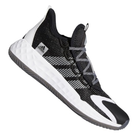 Adidas Pro Boost Low M FW9497 patika za košarku bijelo, bijelo, crno crna