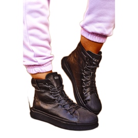 Ženske sportske kožne cipele GOE Crna GG2N3050 crno