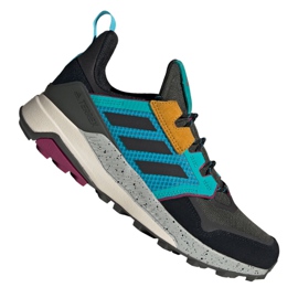 Adidas Terrex Trailmaker M FU7240 cipele crna plava siva zelena žuta boja