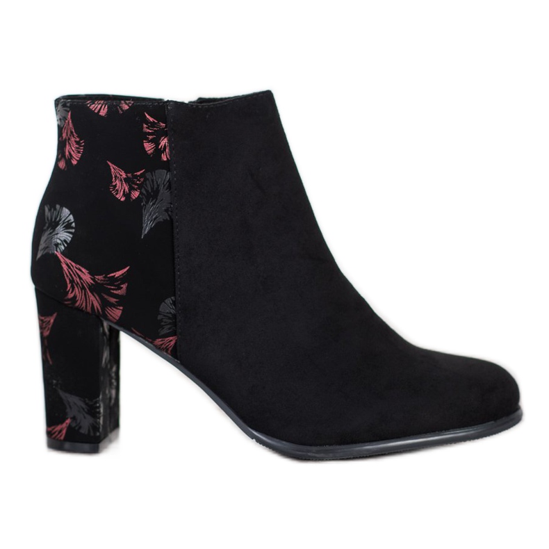 Sergio Leone Čizme od antilopa s aplikacijom crno