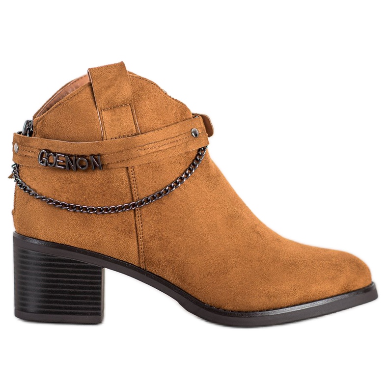 VINCEZA devine čizme smeđa raznobojna