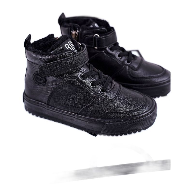 Dječje čizme Big Star Warm Black GG374040 crno