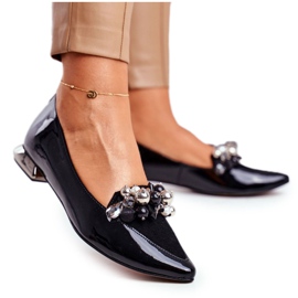 Ženske balerinke Laura Messi Koža Crna 2157