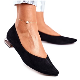 Ženske balerinke Laura Messi Koža Crna 2149